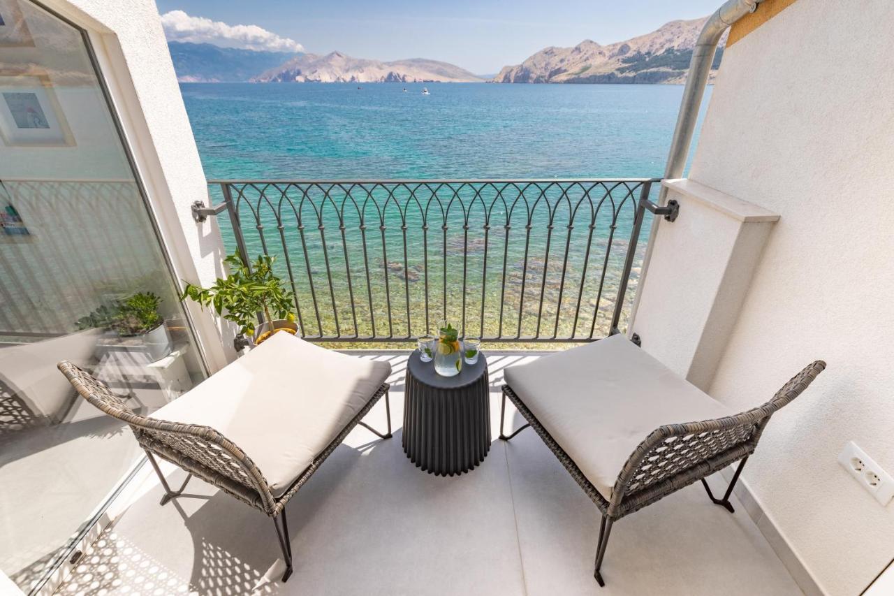 Seafront Baska Apartment ภายนอก รูปภาพ